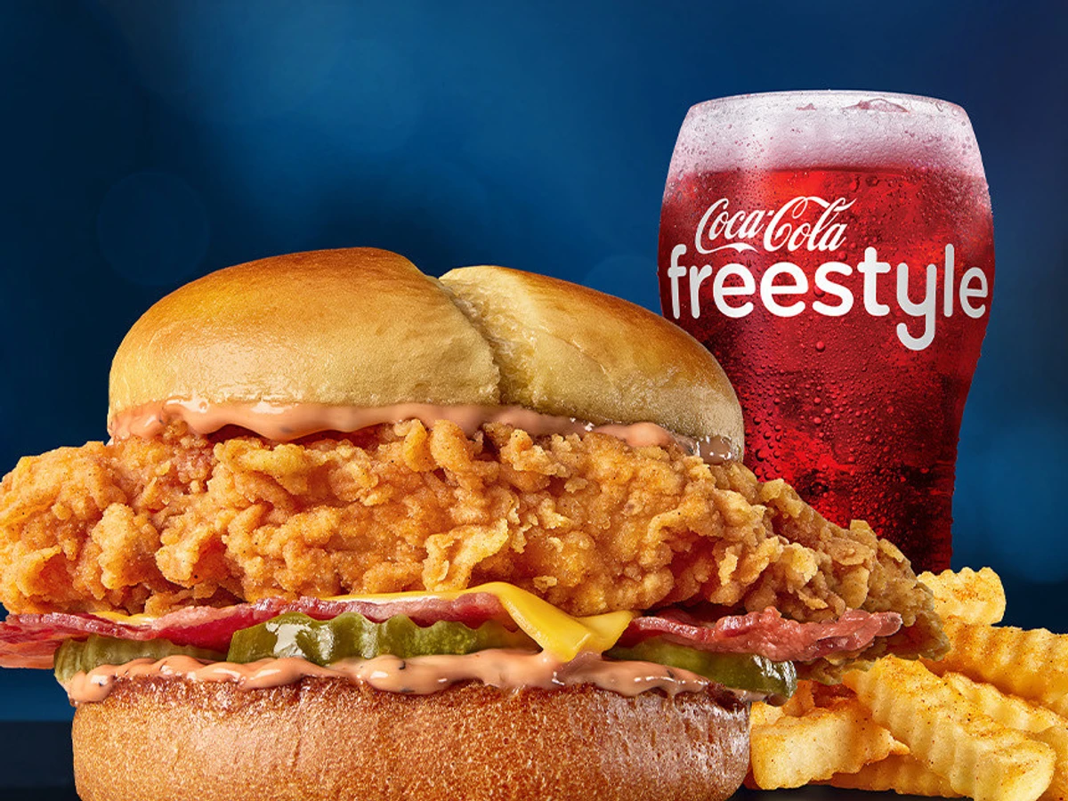 Kickin' Chicken Sandwich Meal from Zaxby's